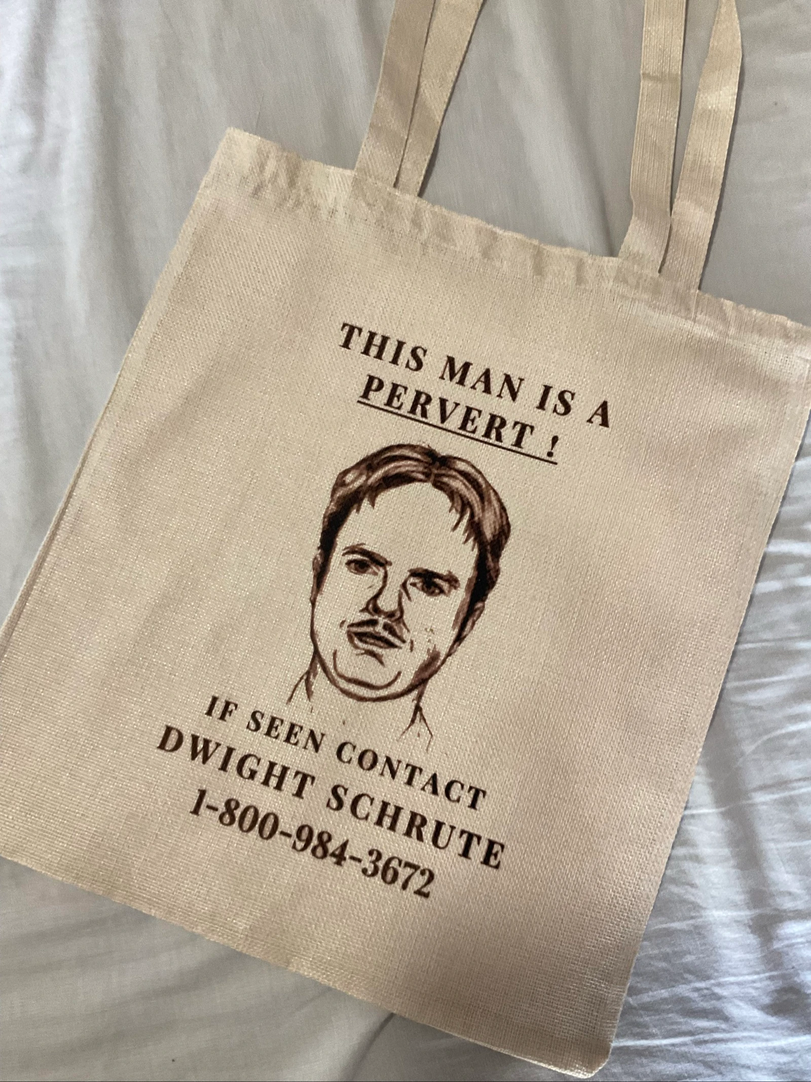 Tote bag Dwight Schrute , The office – photo 5